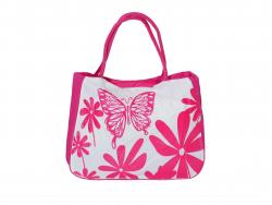 Сумка пляжная "Цветы" (49х36х12см)  шт/упак У-248 - фото 2